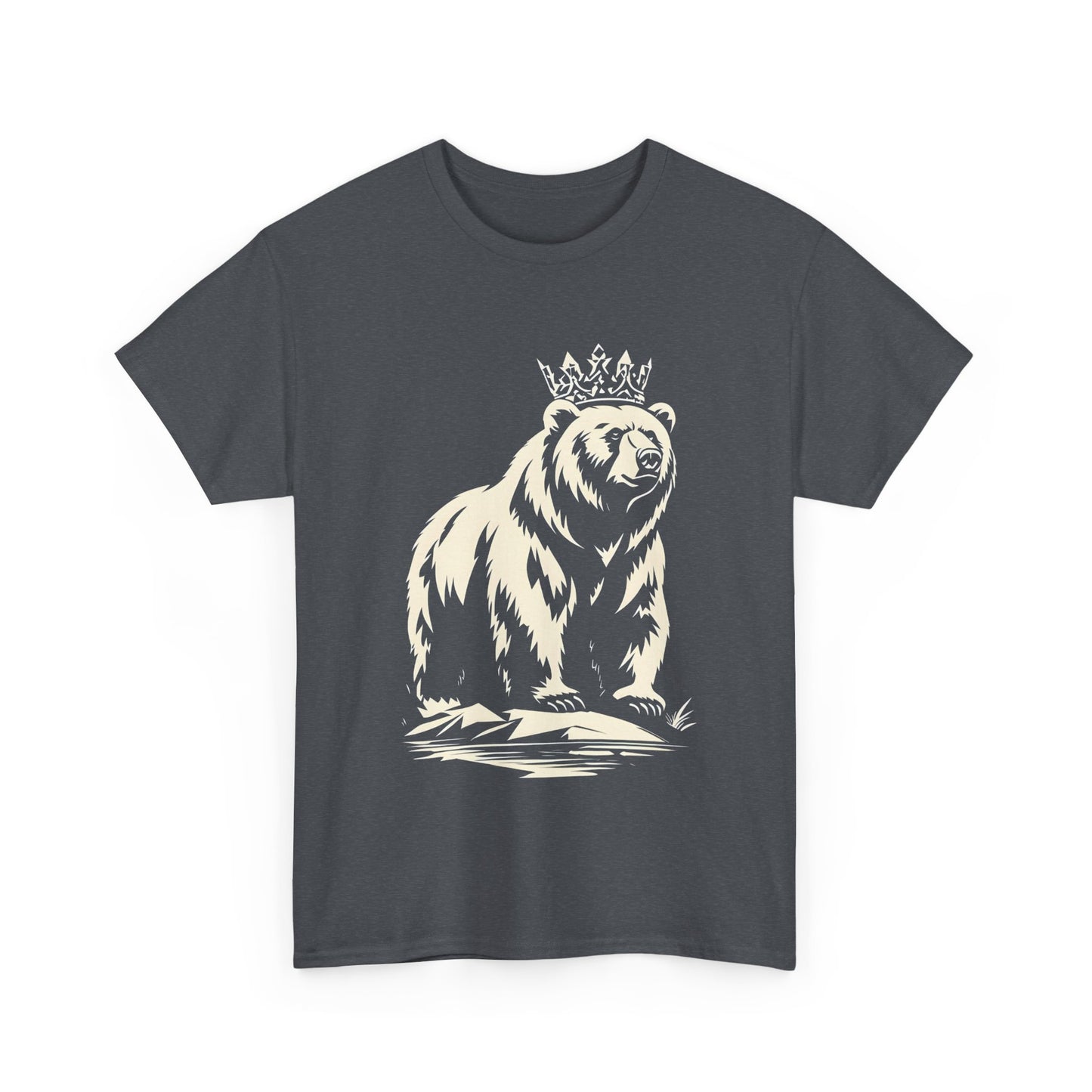 GVA Unisex Heavy Cotton T-Shirt – Durable, Soft Fabric, Everyday Casual Wear