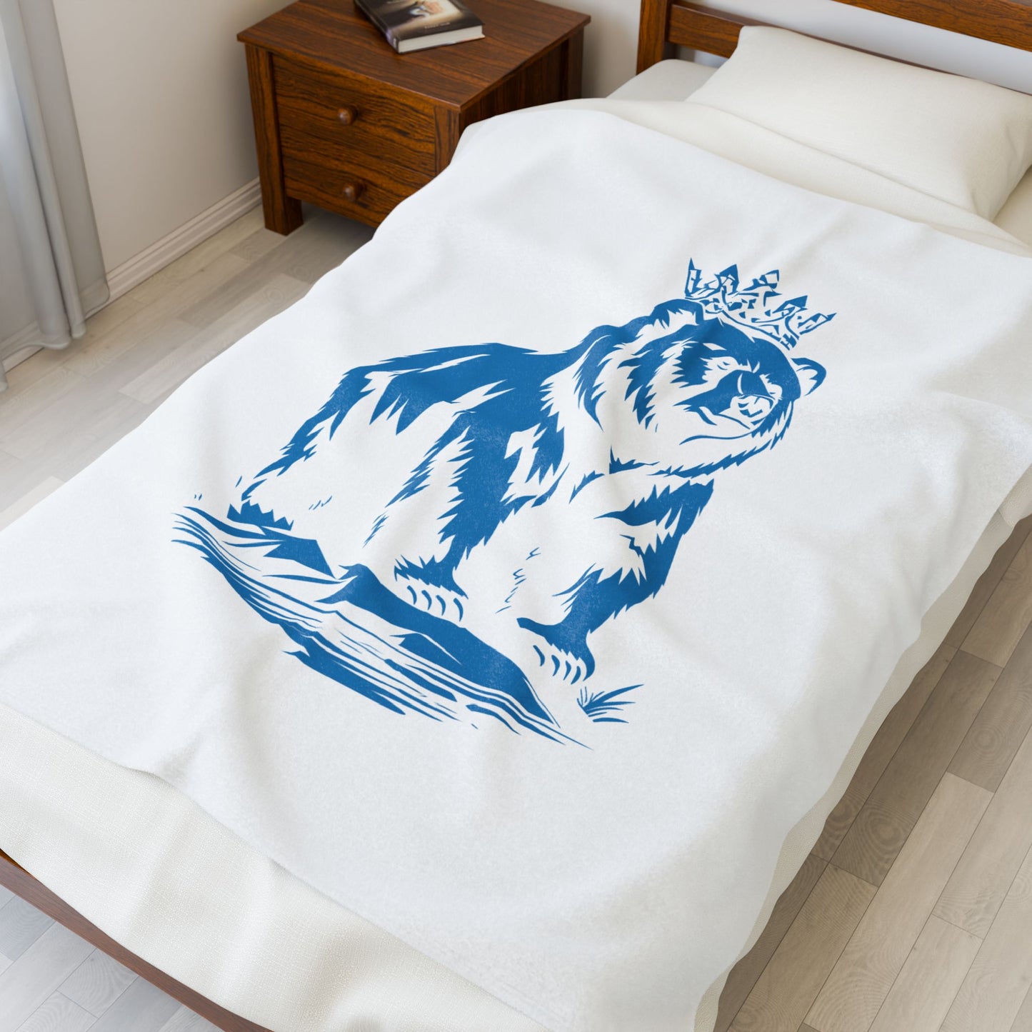 Spirit Animal Velveteen Plush Blanket – Ultra-Soft, Warm & Durable for Home & Gifts