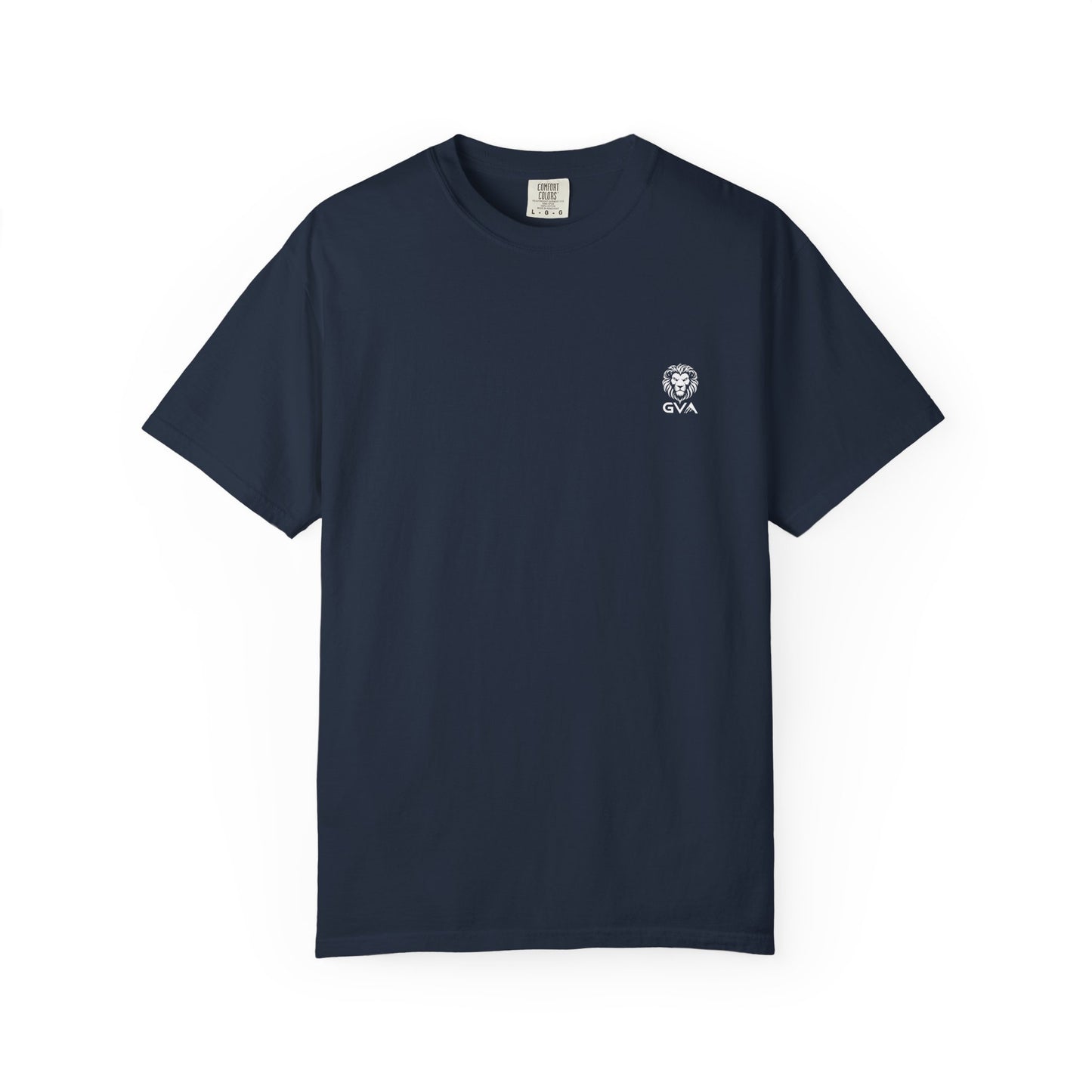GVA Alpha Presence Unisex T-Shirt – Soft Garment-Dyed Cotton Tee for Festivals, Chill Days, Gifts, and Summer Vibes