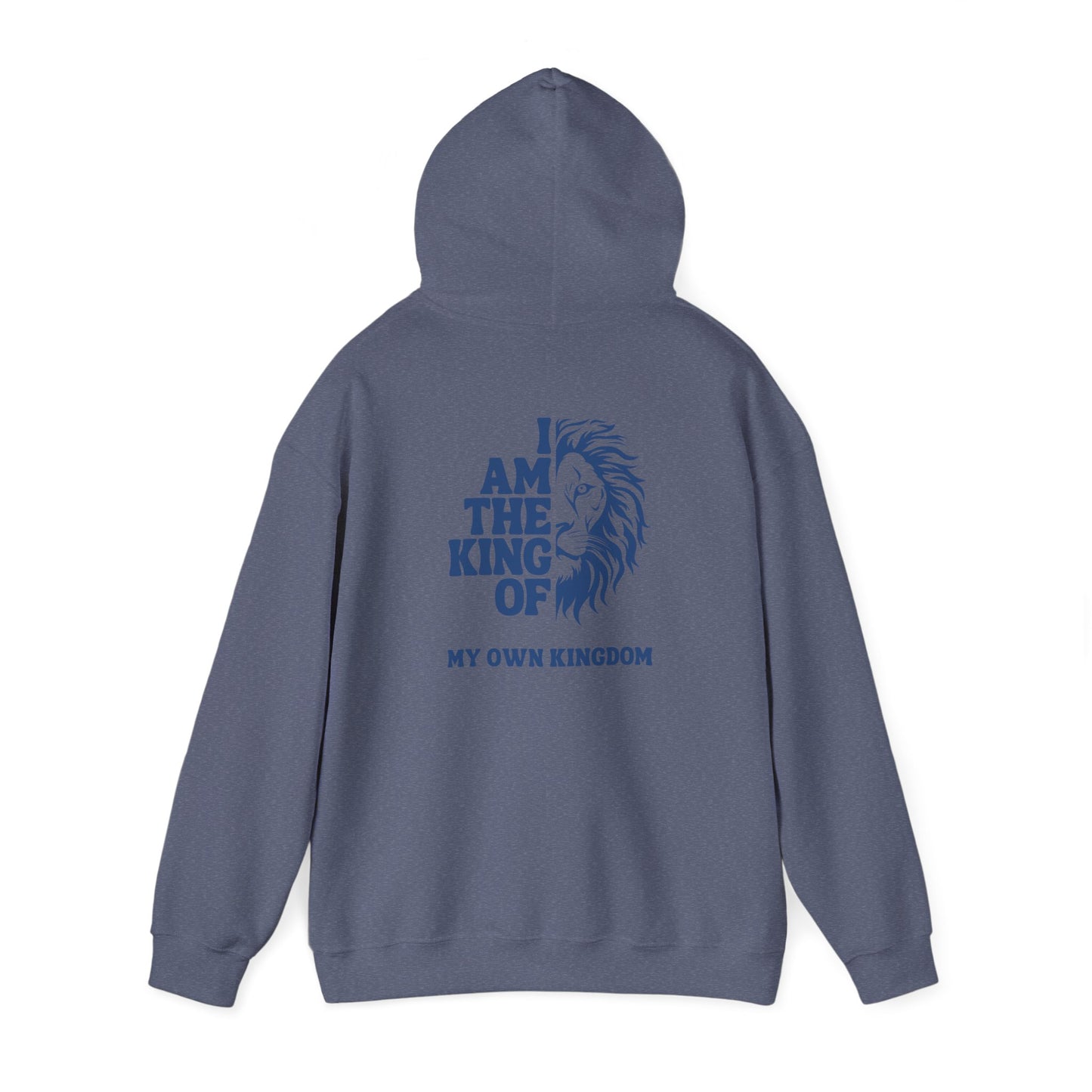 King Design Unisex Heavy Blend Hoodie – Soft Fleece, Warm & Durable for Everyday Wear