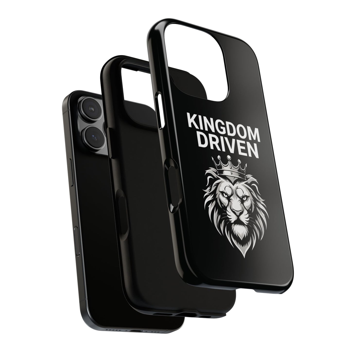 Kingdom Driven Phone Case - Royal Lion Design for iPhone 12 to iPhone 16
