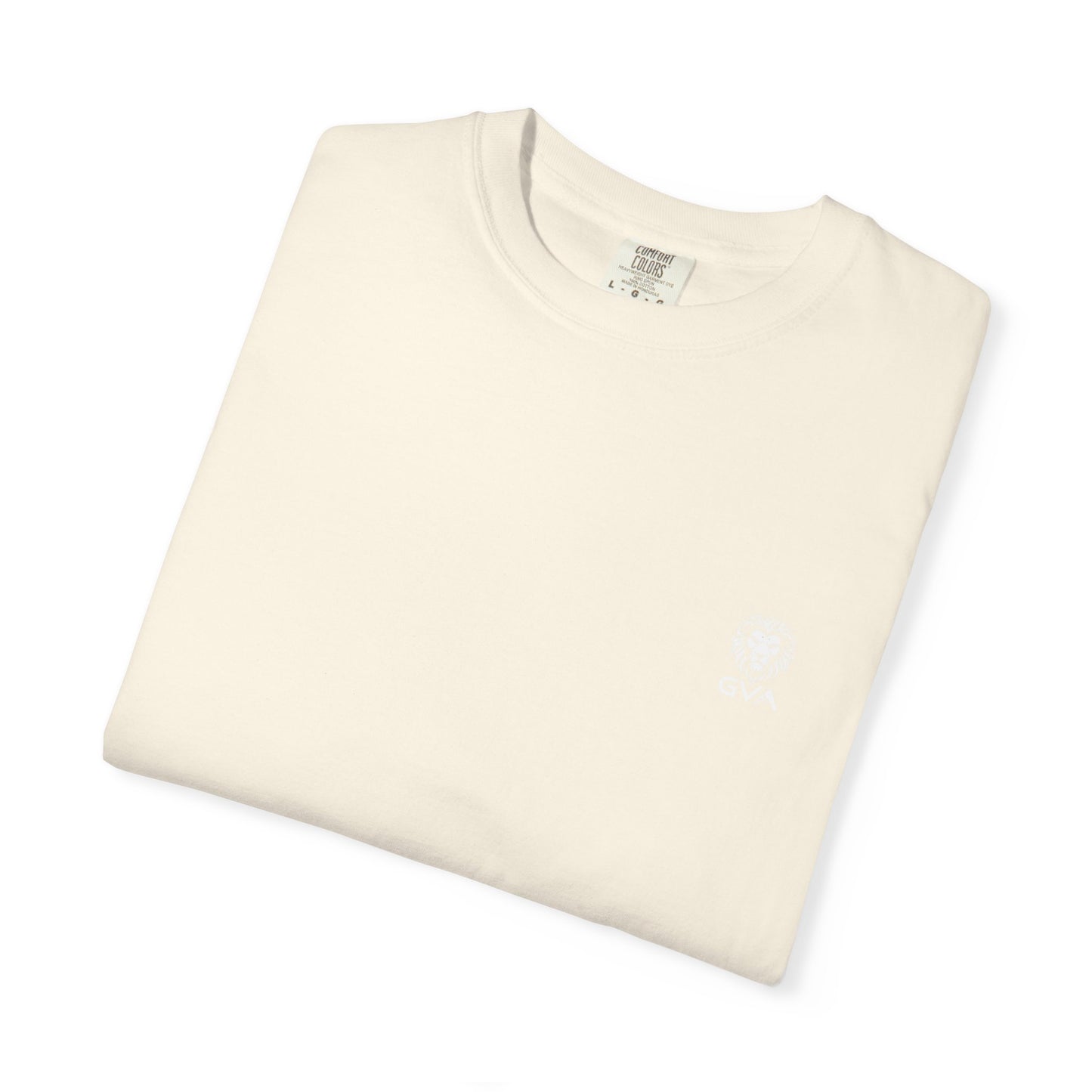 GVA Alpha Presence Unisex T-Shirt – Soft Garment-Dyed Cotton Tee for Festivals, Chill Days, Gifts, and Summer Vibes