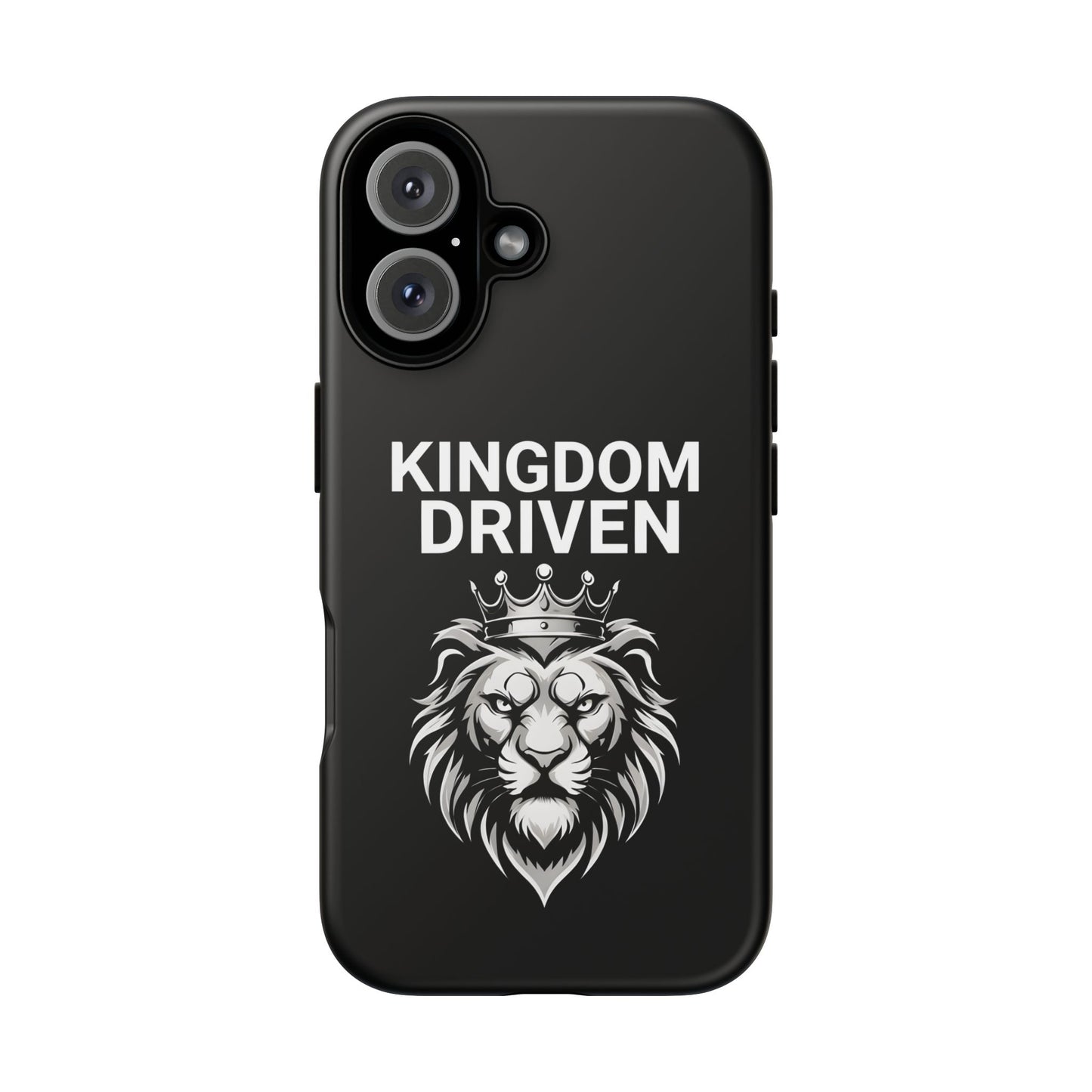 Kingdom Driven Phone Case - Royal Lion Design for iPhone 12 to iPhone 16