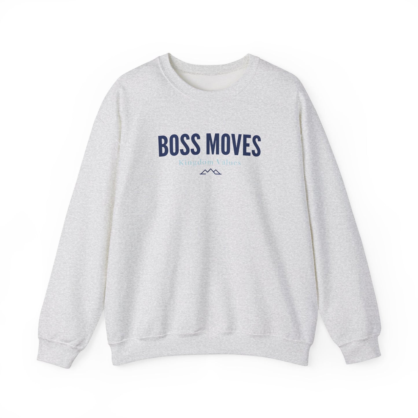 Boss Moves Crewneck Sweatshirt – Soft & Cozy Unisex Pullover for Casual & Streetwear Style