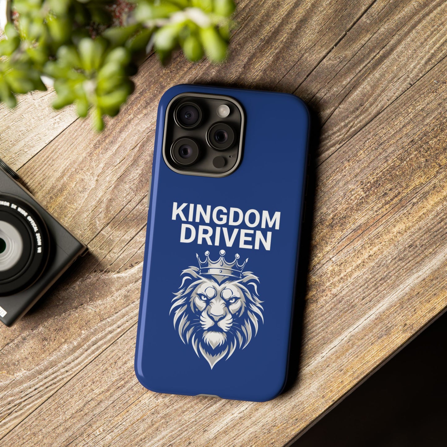 Kingdom Driven Phone Case - Royal Lion Design for iPhone 12 to iPhone 16