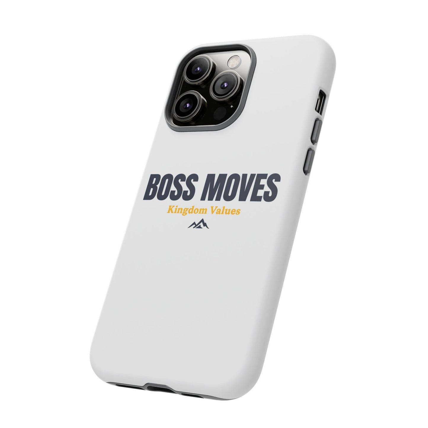 Boss Moves Phone Case - Kingdom Values Design for iPhone 12 to iPhone 16
