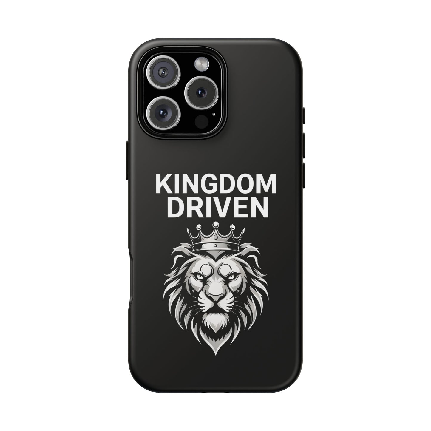 Kingdom Driven Phone Case - Royal Lion Design for iPhone 12 to iPhone 16