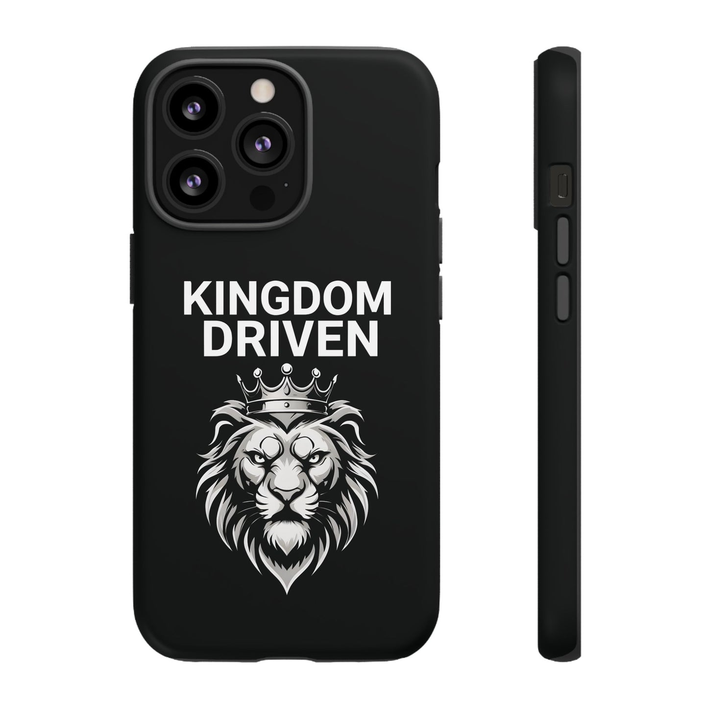 Kingdom Driven Phone Case - Royal Lion Design for iPhone 12 to iPhone 16