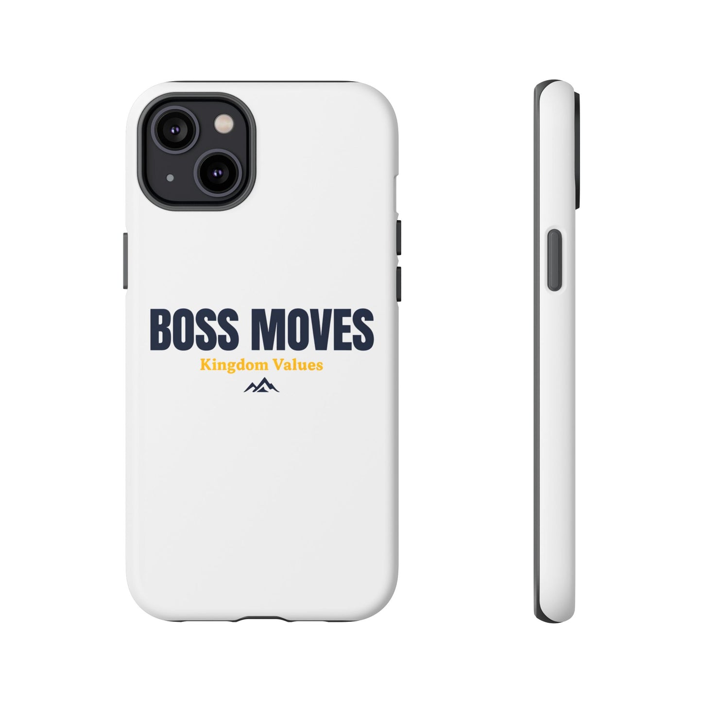 Boss Moves Phone Case - Kingdom Values Design for iPhone 12 to iPhone 16