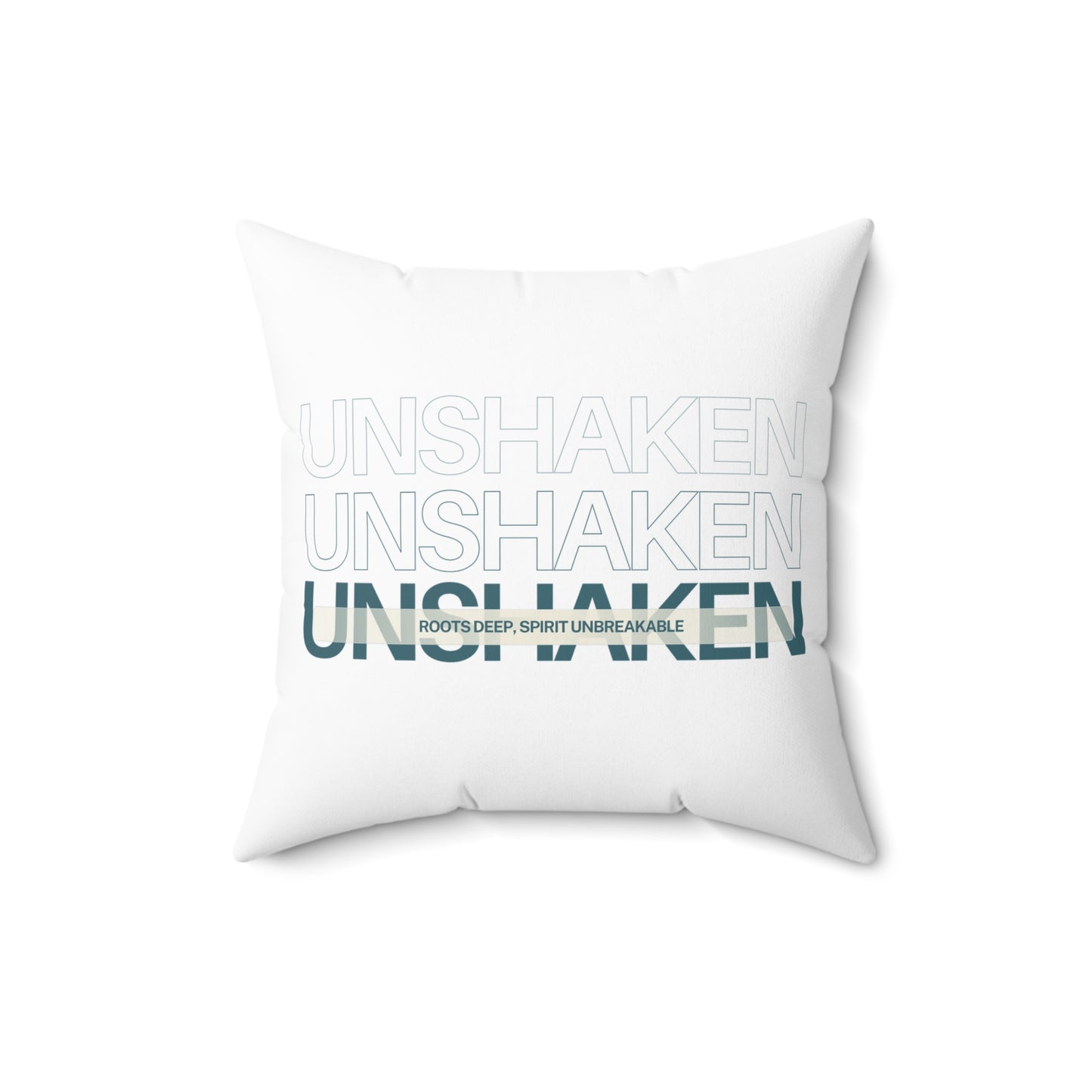 Unshaken Soft & Durable Square Pillow – Plush Polyester Cushion for Home & Office Decor