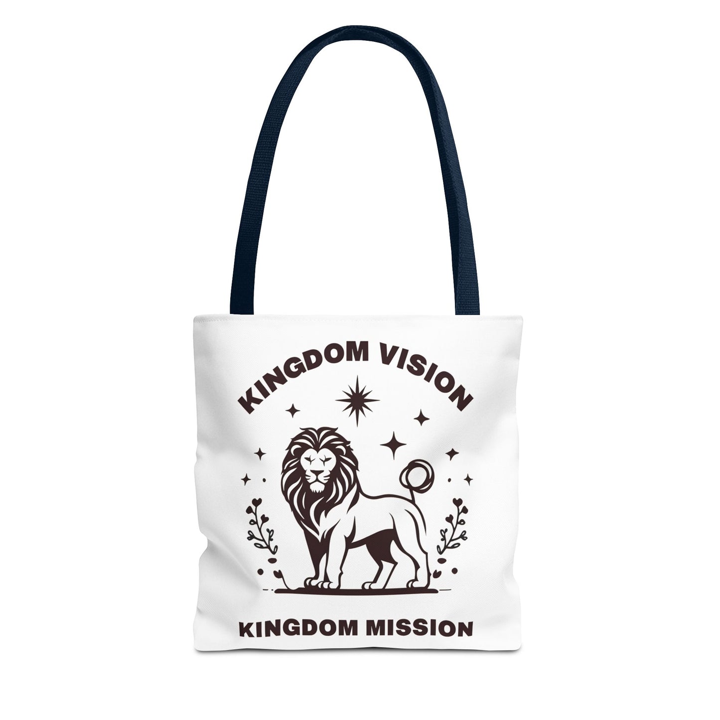 Kingdom Vision Lion Tote Bag β Durable Canvas Bag with Bold & Empowering Design