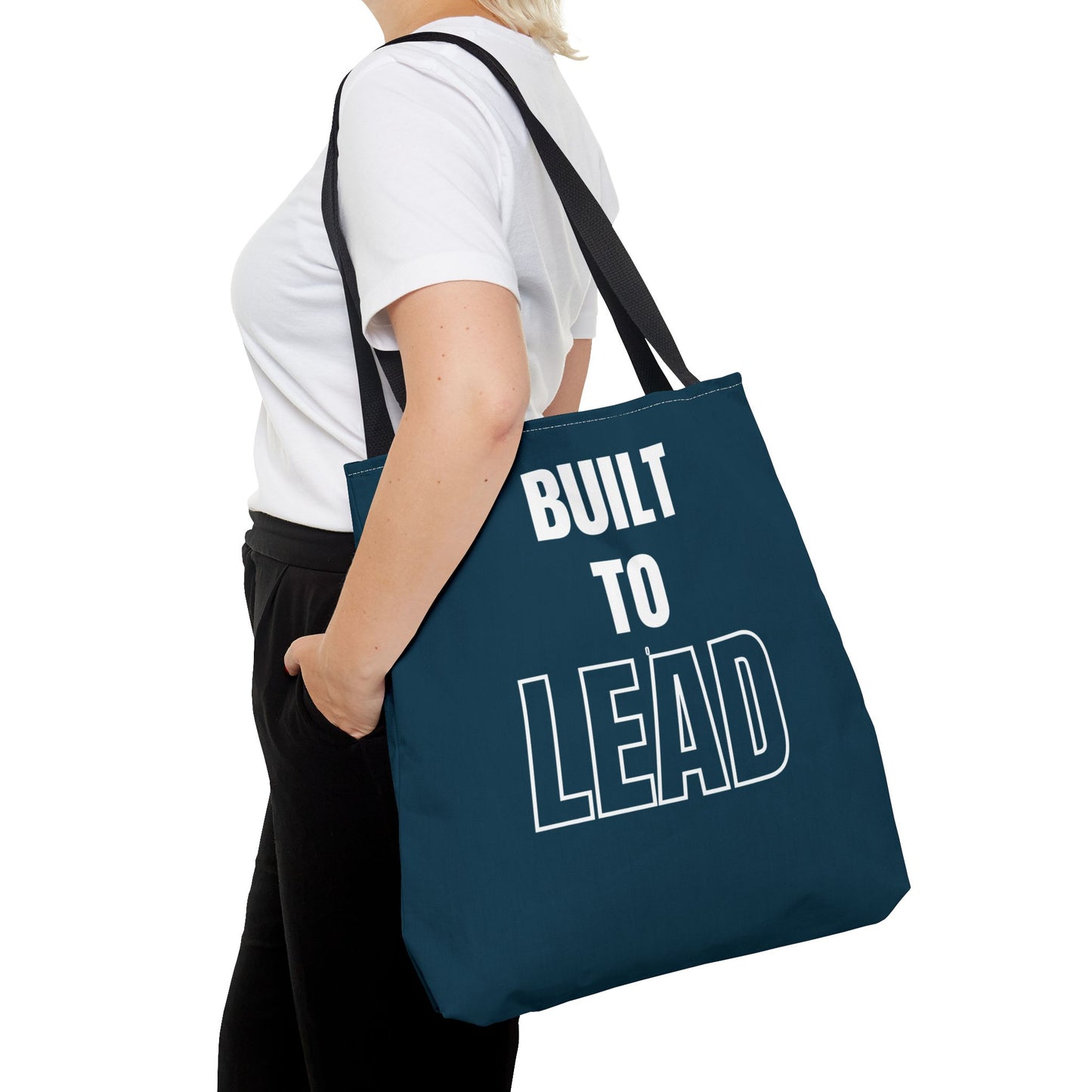 Built to Lead Durable Everyday Tote Bag – Spacious, Lightweight & Versatile for Work, Gym & Travel