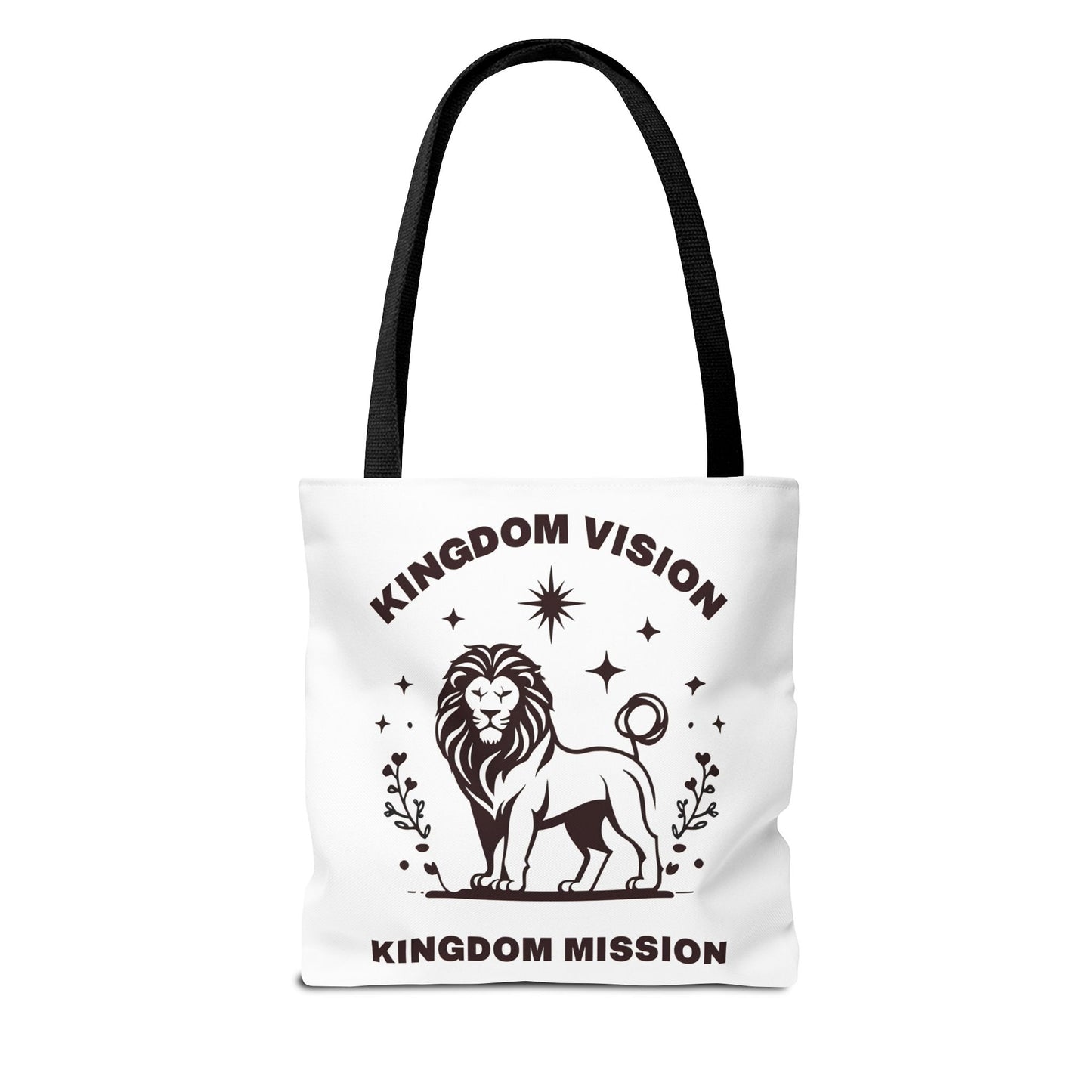 Kingdom Vision Lion Tote Bag β Durable Canvas Bag with Bold & Empowering Design