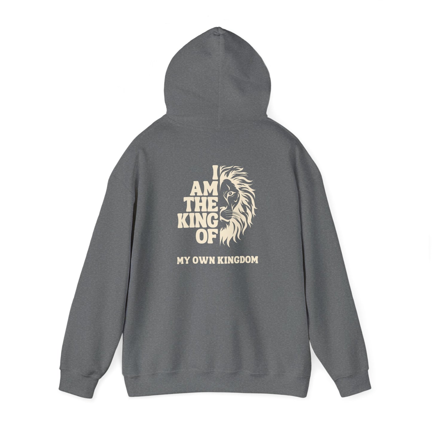 King Design Unisex Heavy Blend Hoodie – Soft Fleece, Warm & Durable for Everyday Wear