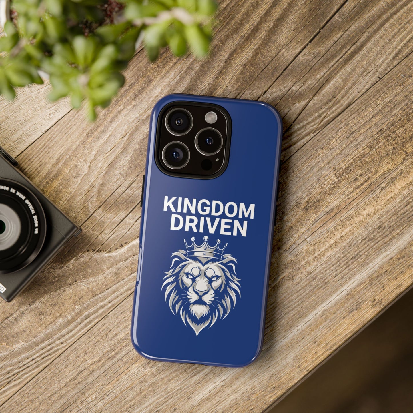 Kingdom Driven Phone Case - Royal Lion Design for iPhone 12 to iPhone 16