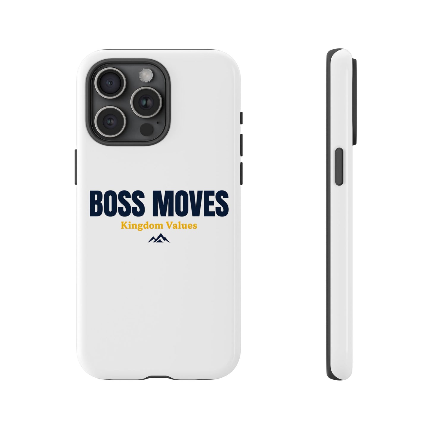 Boss Moves Phone Case - Kingdom Values Design for iPhone 12 to iPhone 16