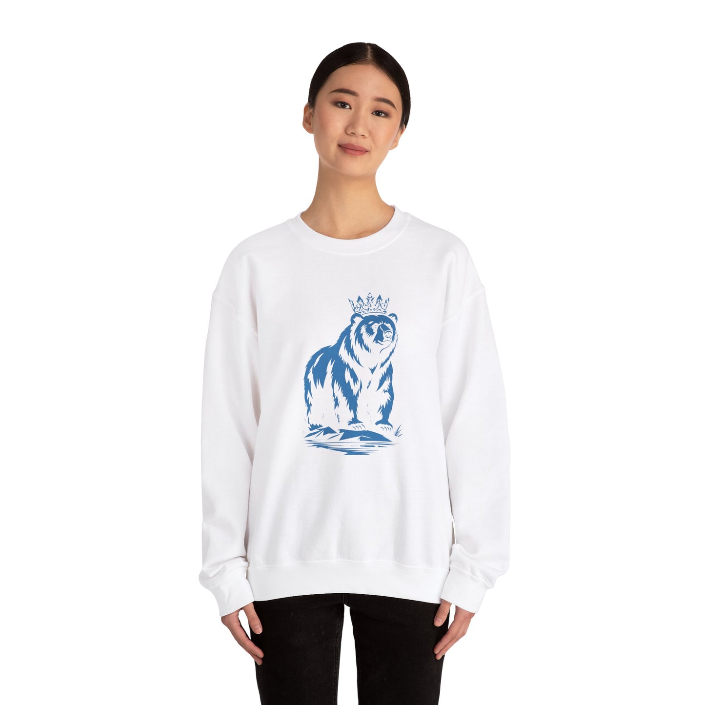 Unisex Heavy Blend Crewneck Sweatshirt – Soft Fleece, Classic Fit, Warm & Durable