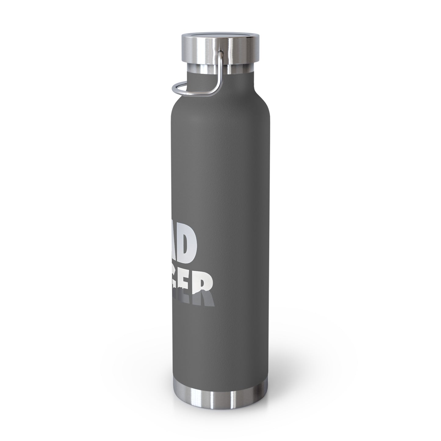 Dream Big Lead Bigger Insulated Water Bottle – Copper Vacuum 22oz Stainless Steel Bottle for Hot & Cold Drinks