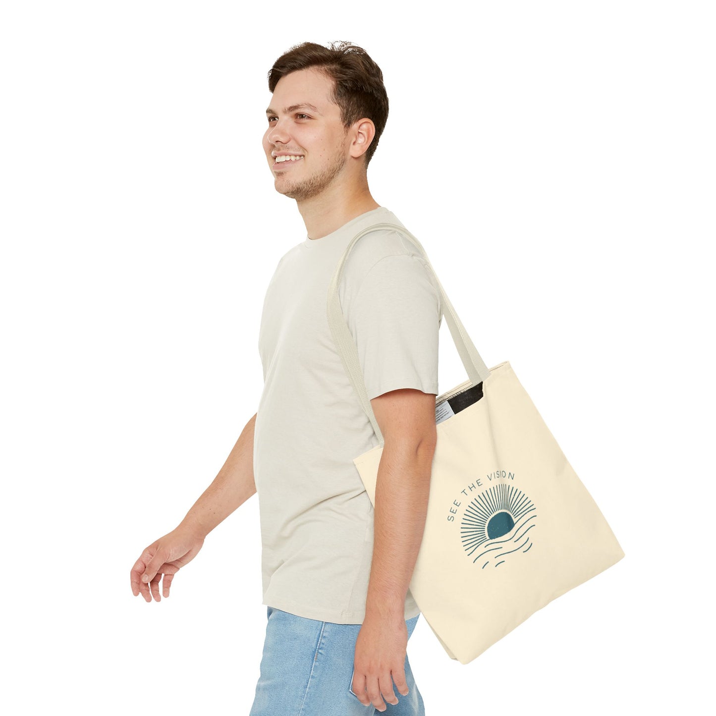 See The Vision Durable Everyday Tote Bag – Spacious, Lightweight & Versatile Carryall