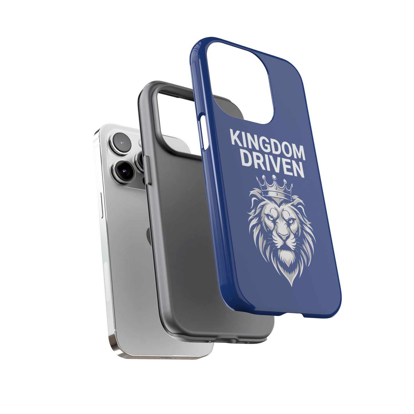 Kingdom Driven Phone Case - Royal Lion Design for iPhone 12 to iPhone 16