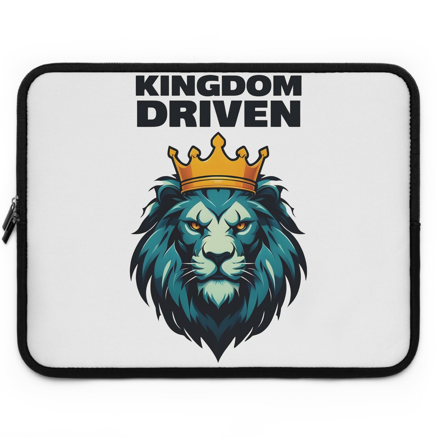 Kingdom Driven Laptop Sleeve – Water-Resistant Neoprene, Dual Zipper, Protective & Lightweight