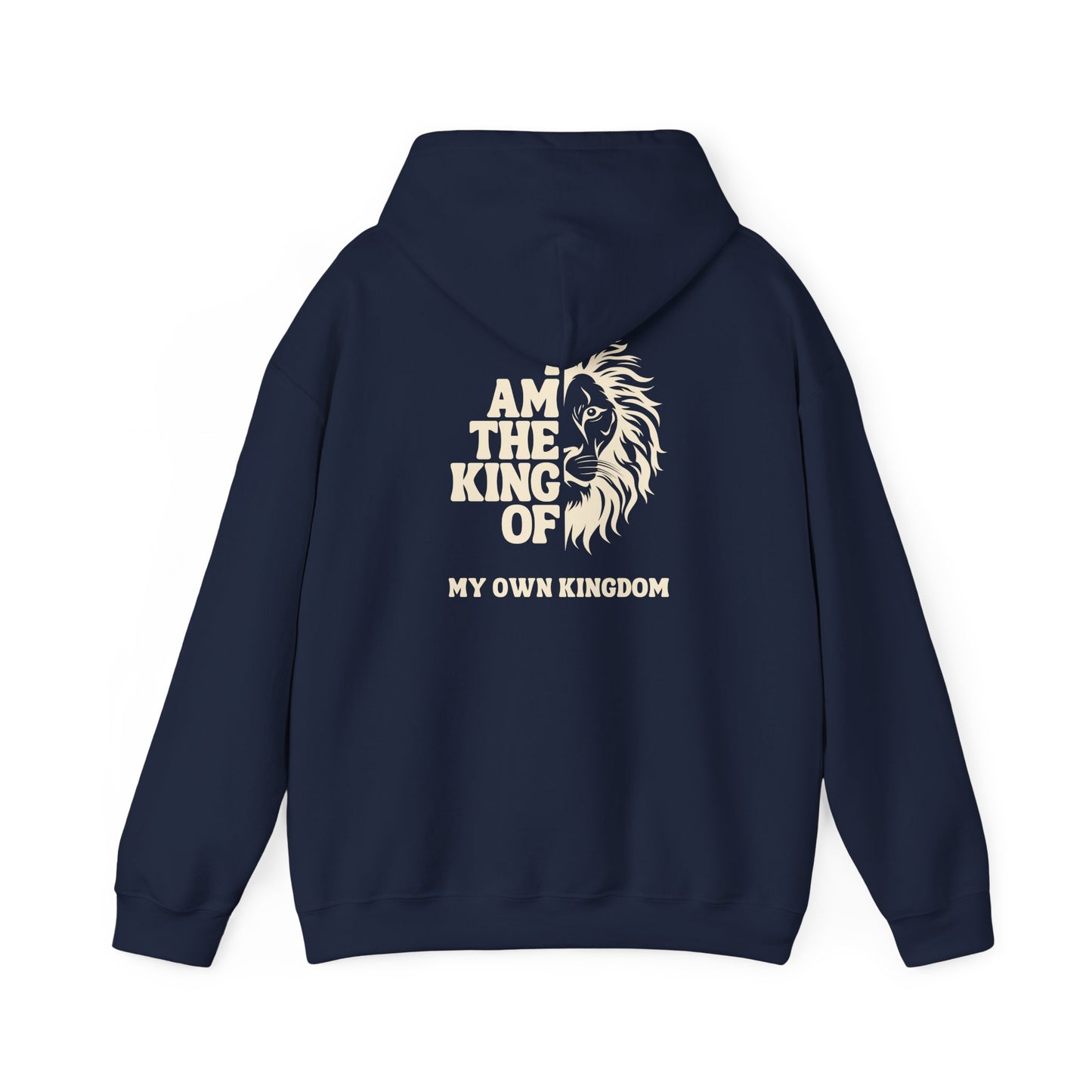 King Design Unisex Heavy Blend Hoodie – Soft Fleece, Warm & Durable for Everyday Wear