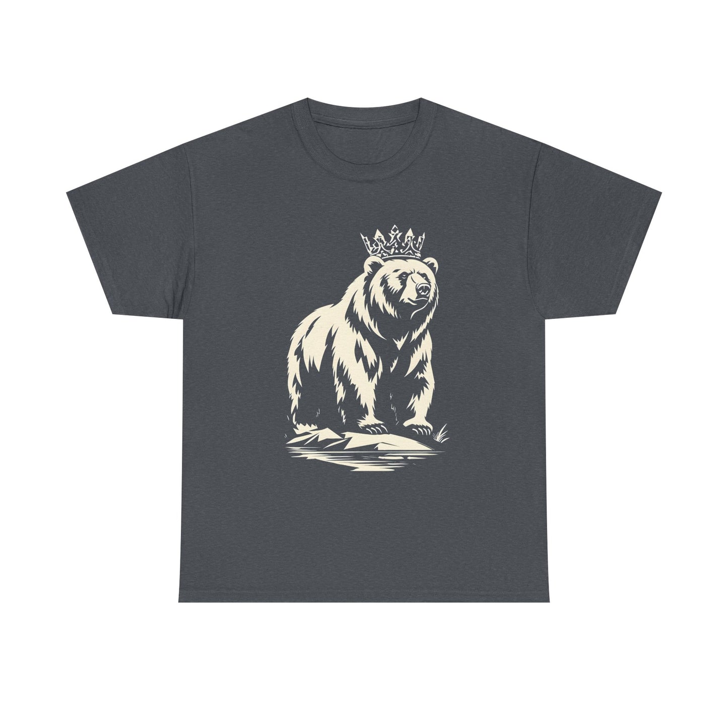 GVA Unisex Heavy Cotton T-Shirt – Durable, Soft Fabric, Everyday Casual Wear