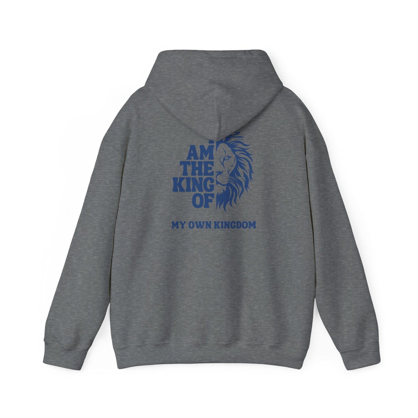 King Design Unisex Heavy Blend Hoodie – Soft Fleece, Warm & Durable for Everyday Wear