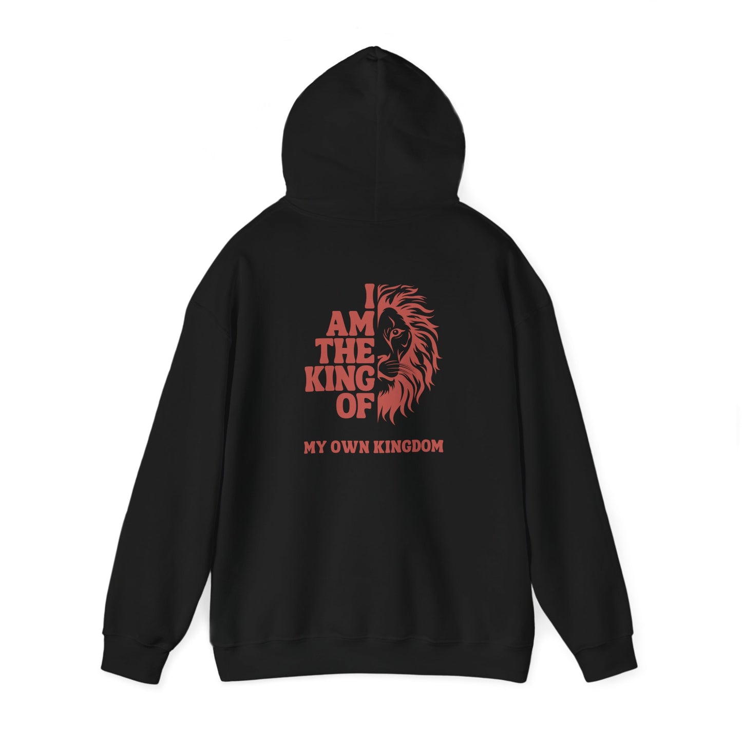 King Design Unisex Heavy Blend Hoodie – Soft Fleece, Warm & Durable for Everyday Wear