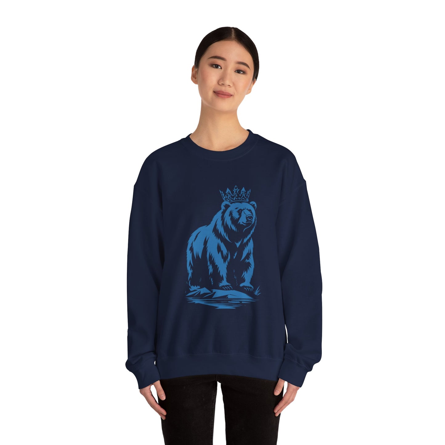 Unisex Heavy Blend Crewneck Sweatshirt – Soft Fleece, Classic Fit, Warm & Durable