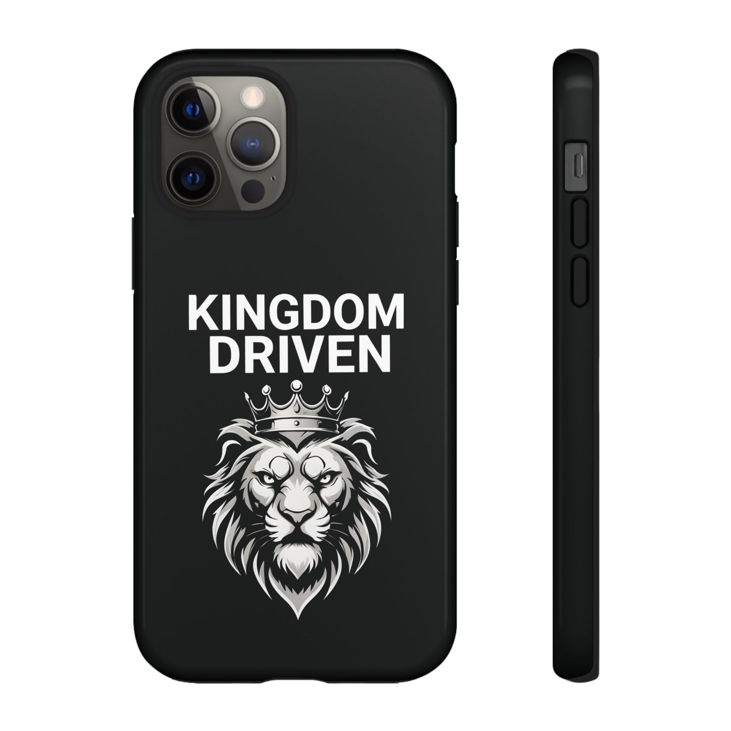 Kingdom Driven Phone Case - Royal Lion Design for iPhone 12 to iPhone 16