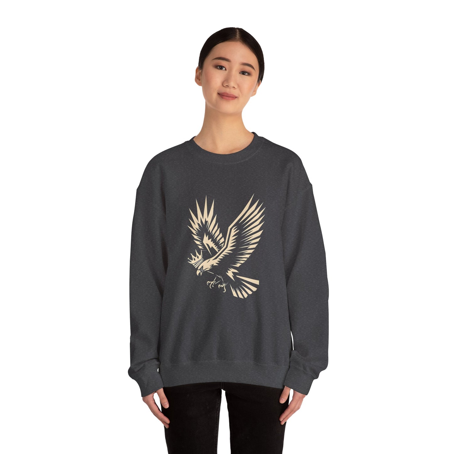 Unisex Heavy Blend Crewneck Sweatshirt – Soft Fleece, Classic Fit, Warm & Durable