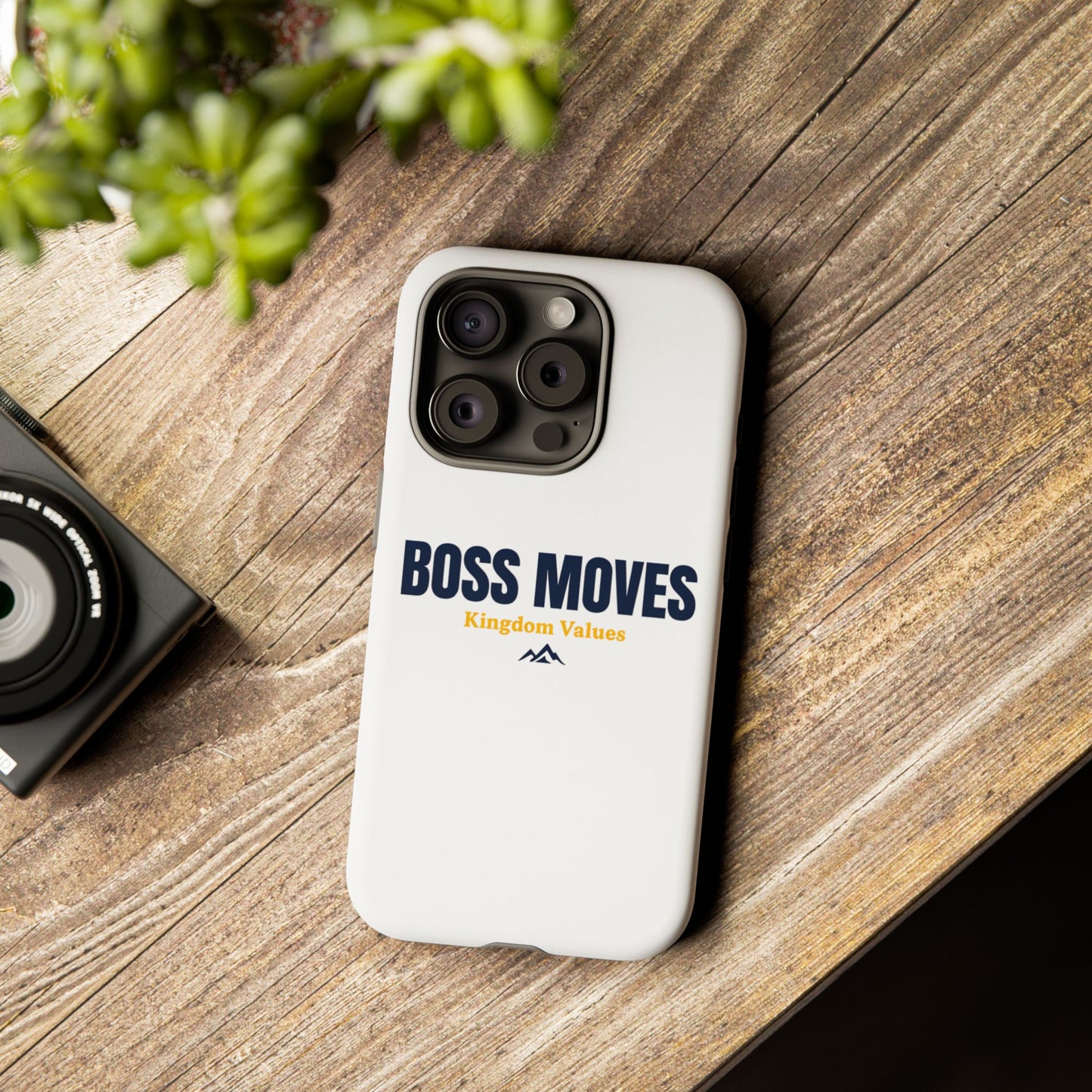 Boss Moves Phone Case - Kingdom Values Design for iPhone 12 to iPhone 16