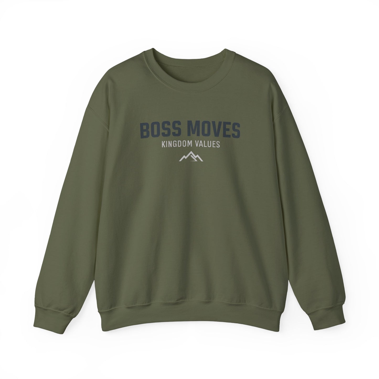 Boss Moves Crewneck Sweatshirt – Soft & Cozy Unisex Pullover for Casual & Streetwear Style