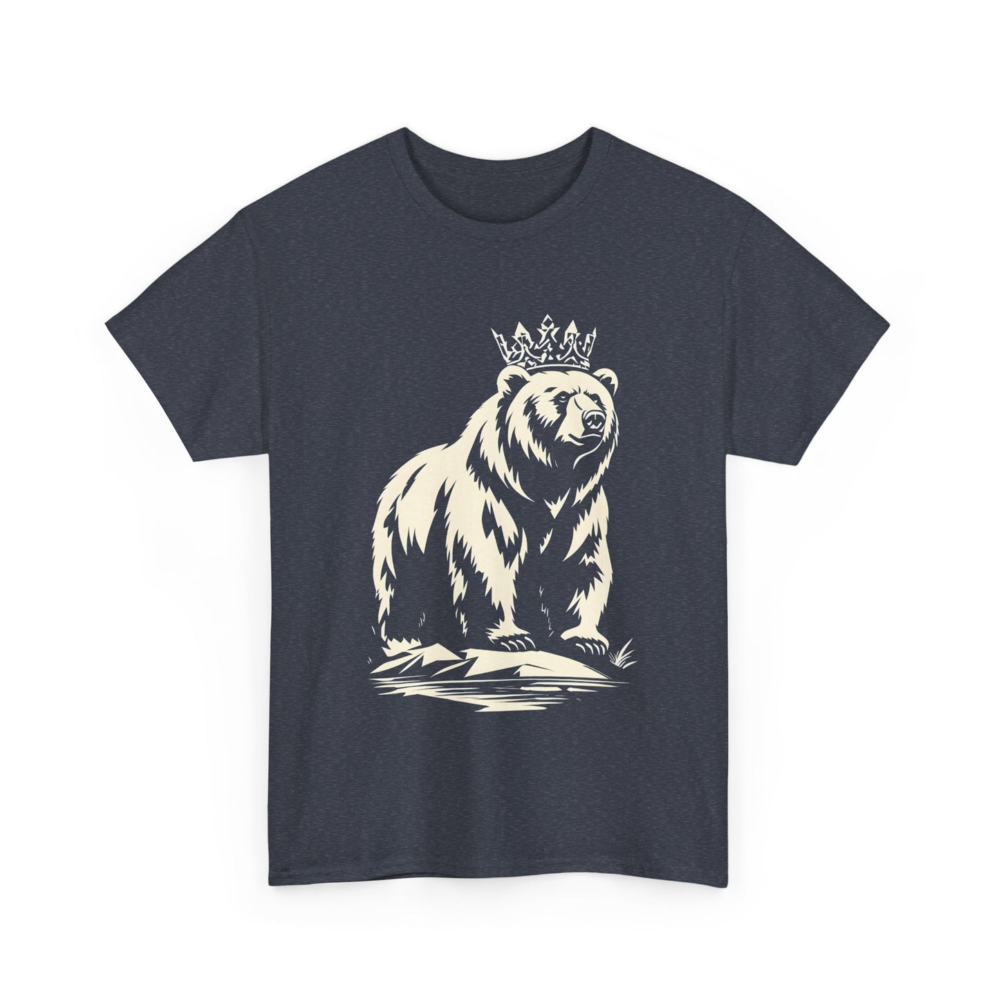 GVA Unisex Heavy Cotton T-Shirt – Durable, Soft Fabric, Everyday Casual Wear