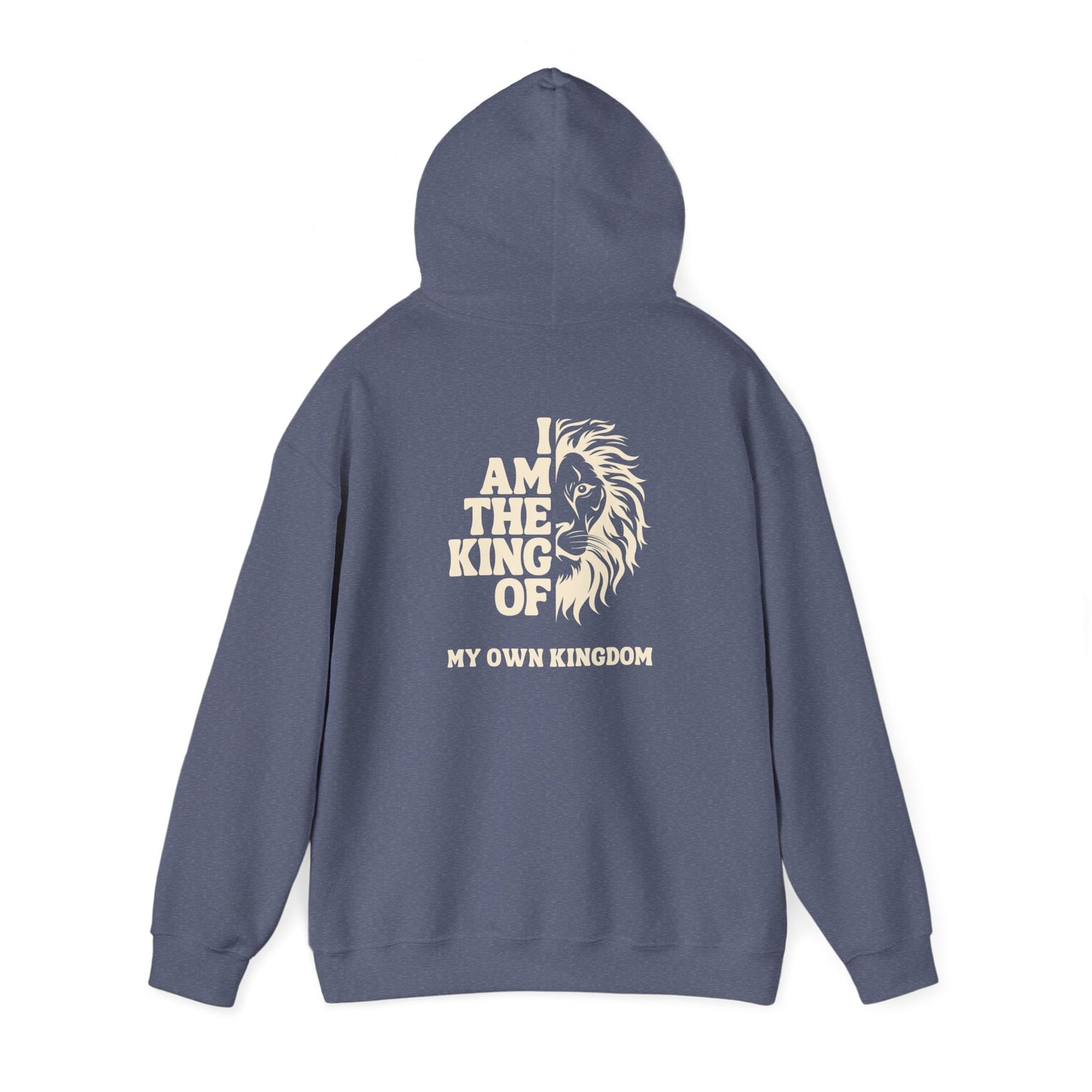 King Design Unisex Heavy Blend Hoodie – Soft Fleece, Warm & Durable for Everyday Wear