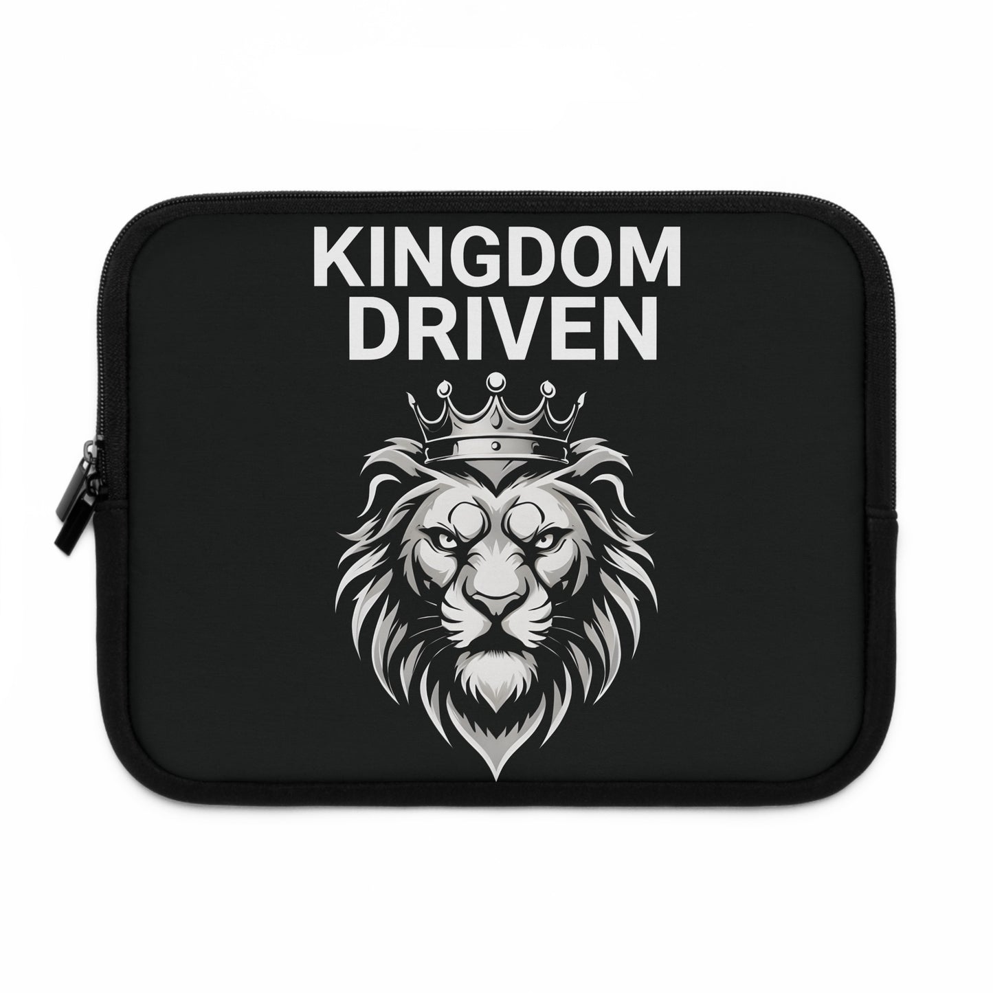 Kingdom Driven Laptop Sleeve – Water-Resistant Neoprene, Dual Zipper, Protective & Lightweight