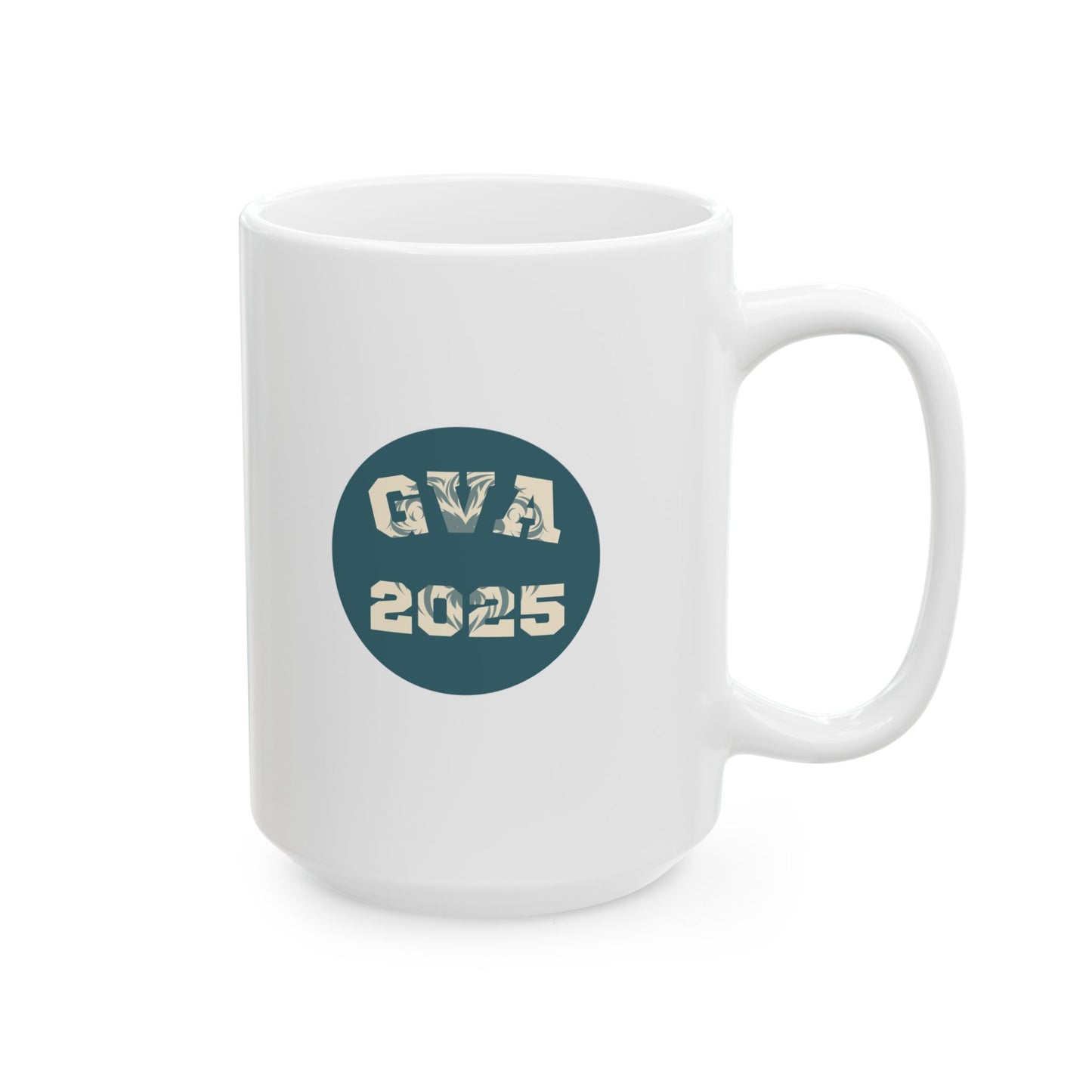 GVA25 Ceramic Mug – Glossy Finish, 11oz & 15oz, Dishwasher & Microwave Safe