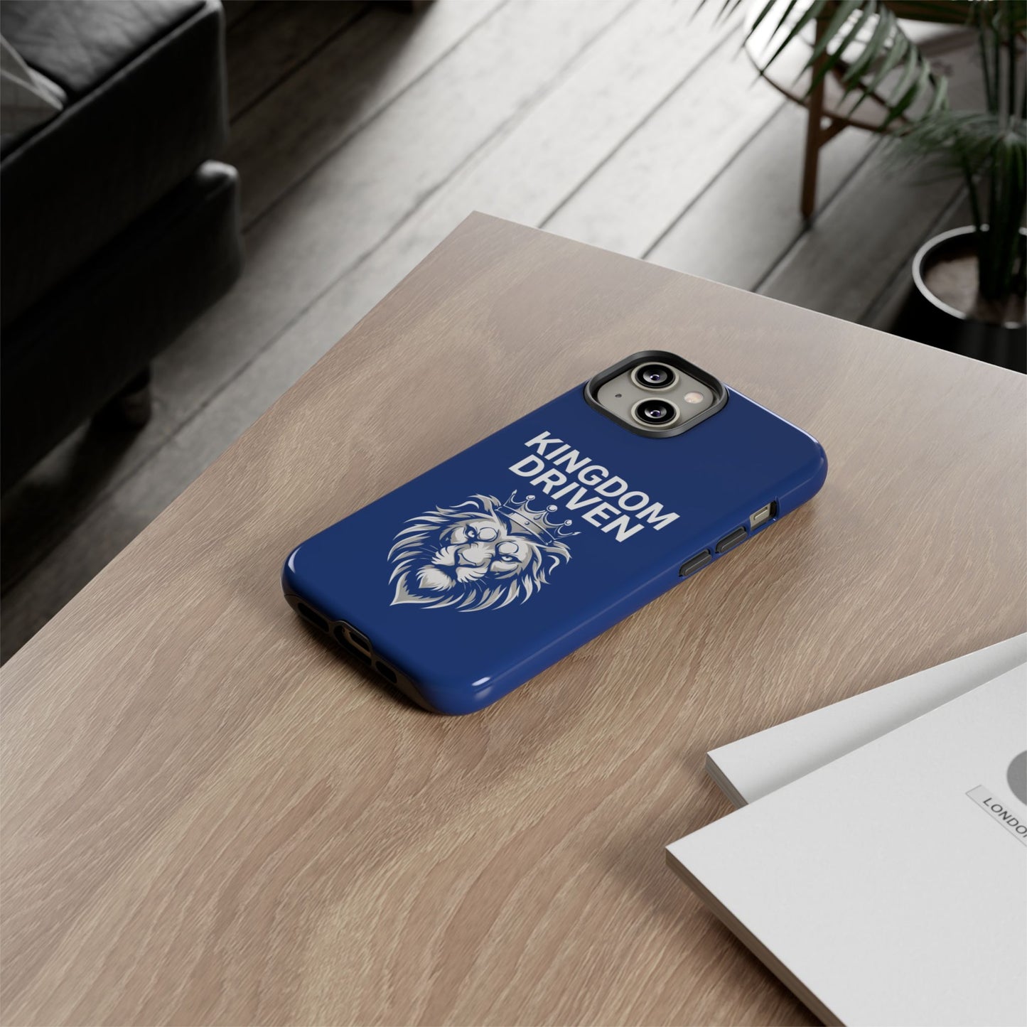 Kingdom Driven Phone Case - Royal Lion Design for iPhone 12 to iPhone 16