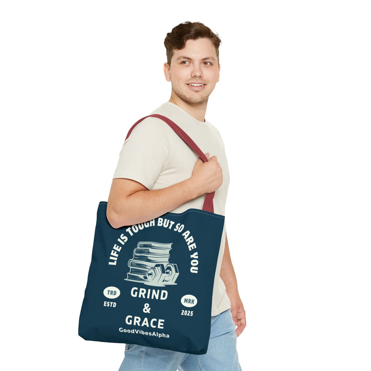 Durable Everyday Tote Bag – Spacious, Lightweight & Versatile for Work, Gym & Travel