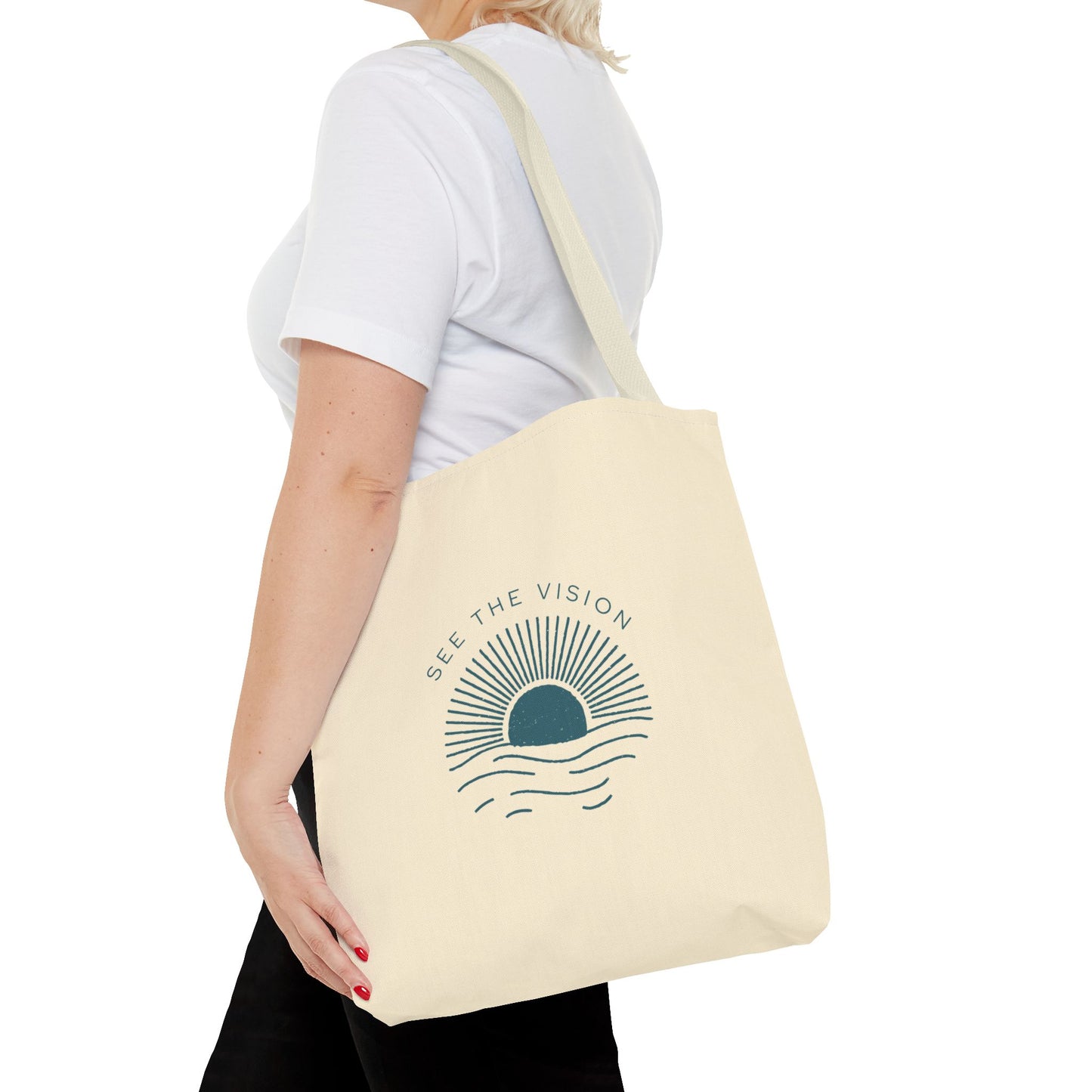 See The Vision Durable Everyday Tote Bag – Spacious, Lightweight & Versatile Carryall