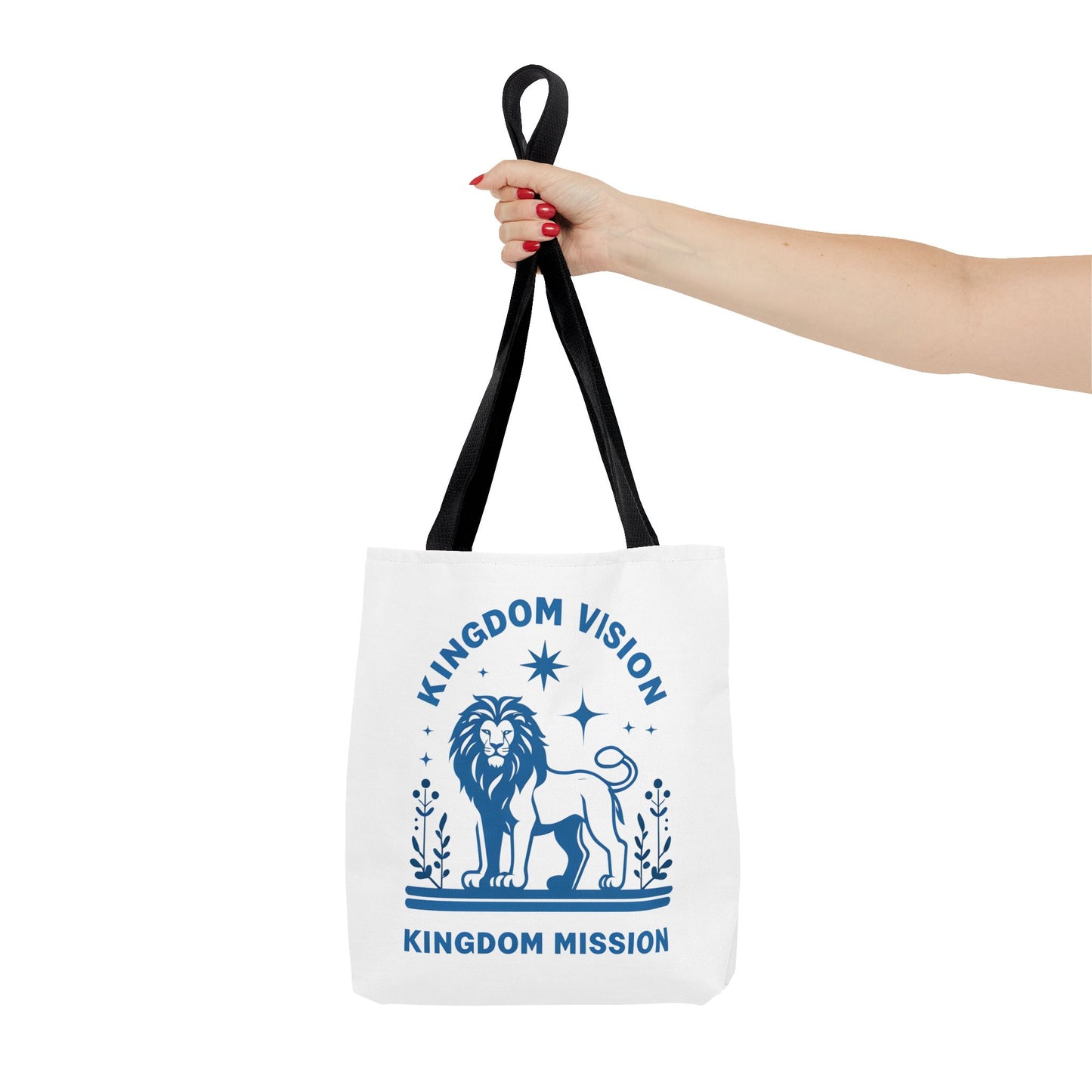 Kingdom Vision Lion Tote Bag β Durable Canvas Bag with Bold & Empowering Design