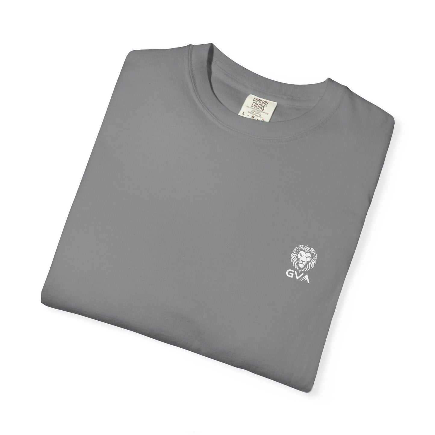 GVA Alpha Presence Unisex T-Shirt – Soft Garment-Dyed Cotton Tee for Festivals, Chill Days, Gifts, and Summer Vibes