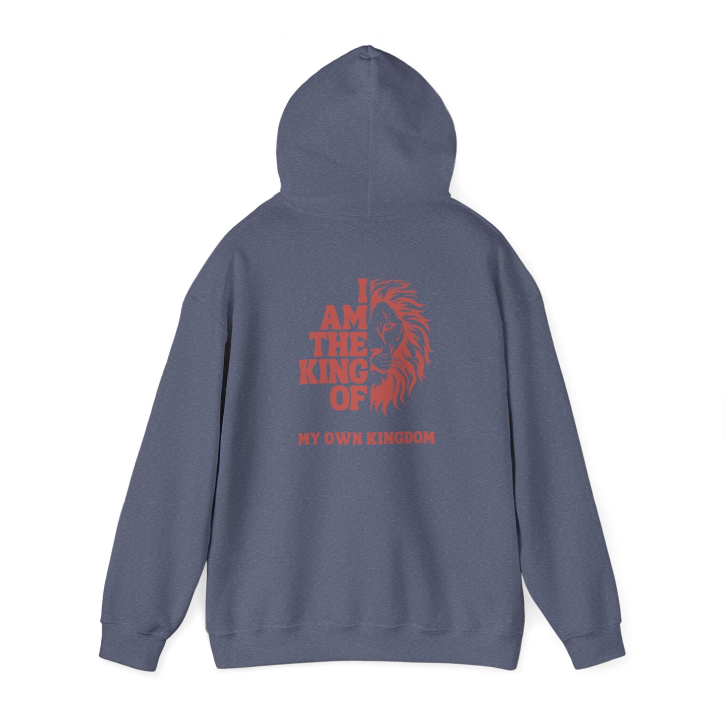 King Design Unisex Heavy Blend Hoodie – Soft Fleece, Warm & Durable for Everyday Wear