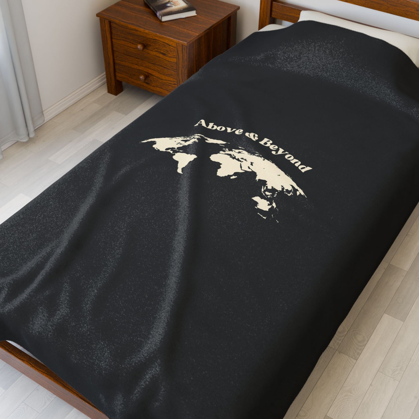 A&B Velveteen Plush Blanket – Ultra-Soft, Warm & Durable for Home & Gifts