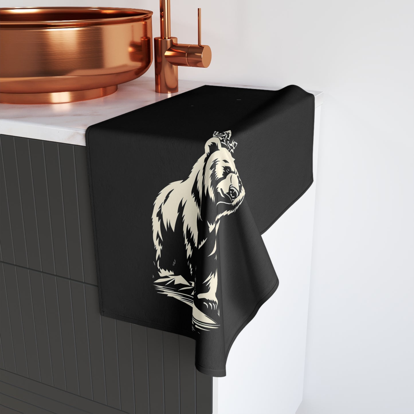 Spirit Animal Hand Towel – Ultra-Soft, Absorbent & Stylish for Home, Gym & Gifts