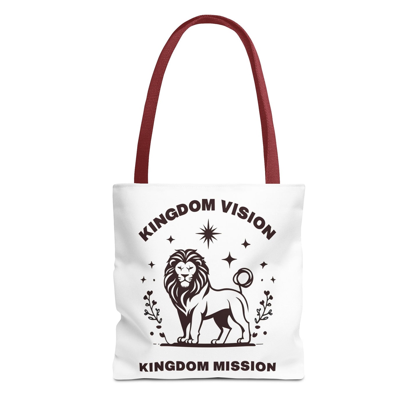 Kingdom Vision Lion Tote Bag β Durable Canvas Bag with Bold & Empowering Design