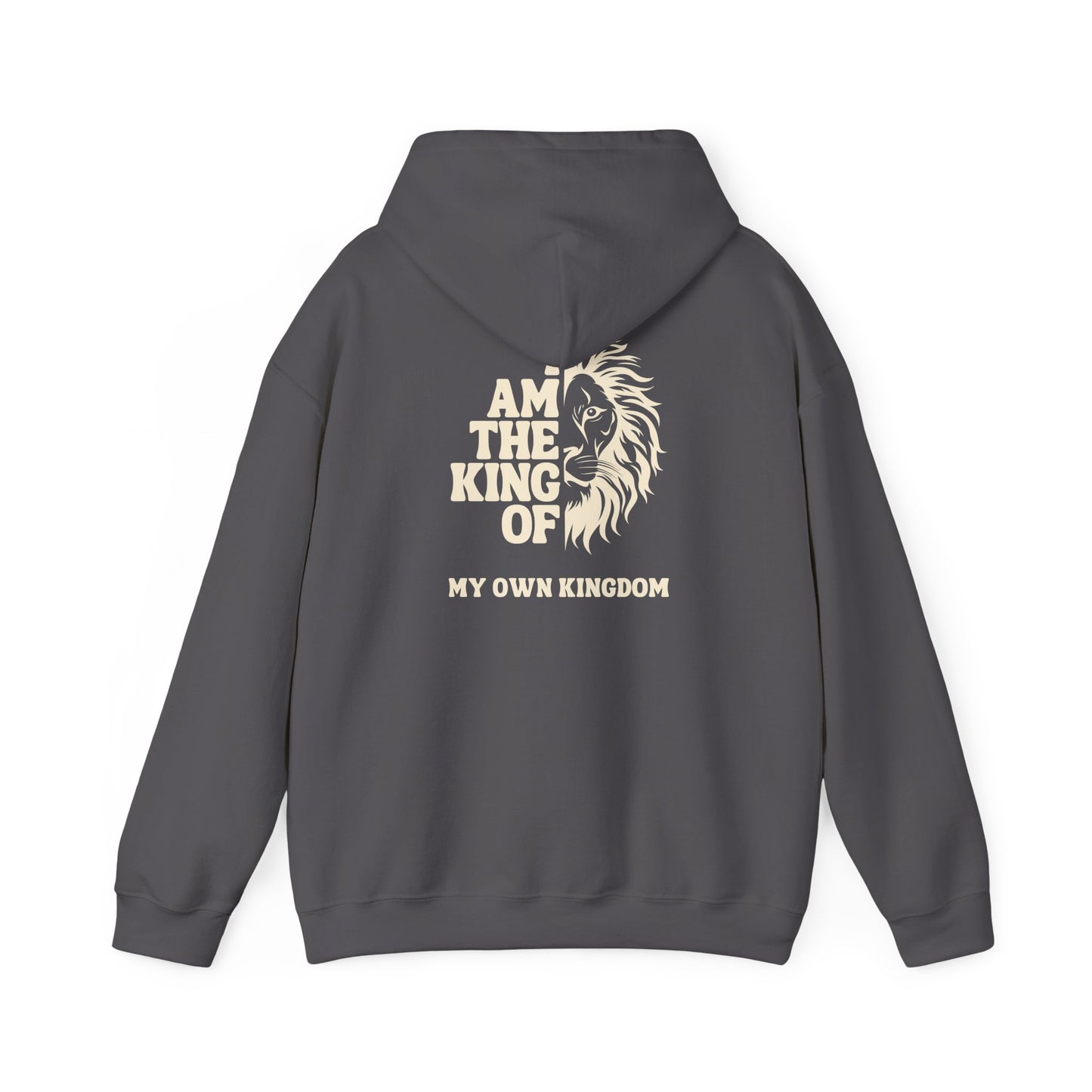 King Design Unisex Heavy Blend Hoodie – Soft Fleece, Warm & Durable for Everyday Wear
