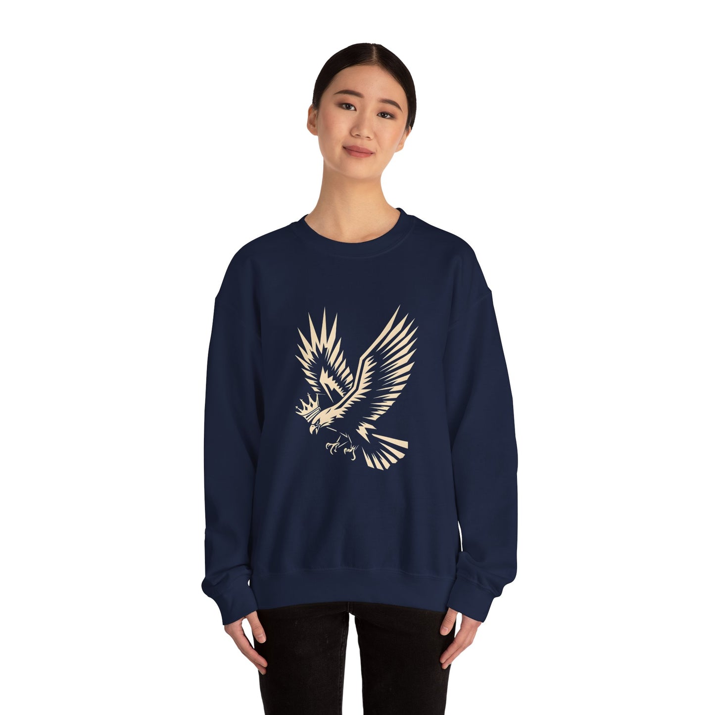 Unisex Heavy Blend Crewneck Sweatshirt – Soft Fleece, Classic Fit, Warm & Durable