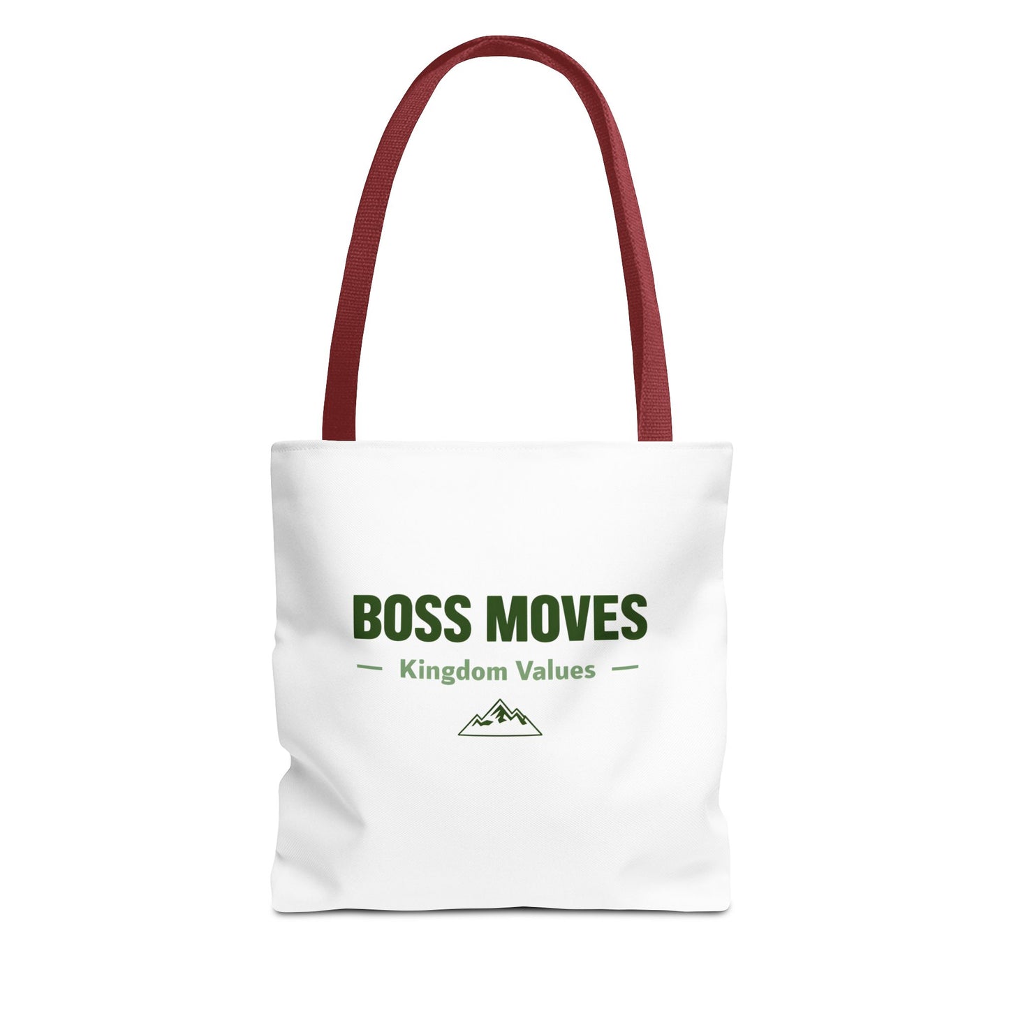 Boss Moves Tote Bag β Durable Canvas Bag with Empowering Kingdom Values Design for Everyday Use